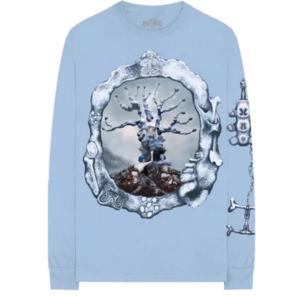 Ashnikko Blue Long Sleeve Merch